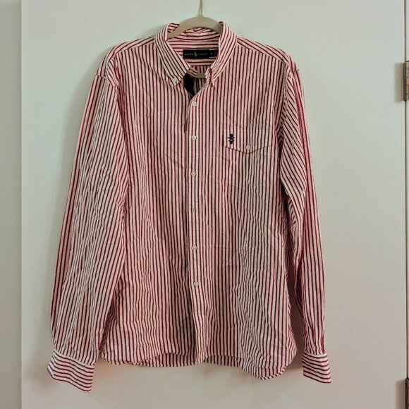 Ralph Laruen | Skull and Crossbones Logo Button Up - Picture 2 of 6